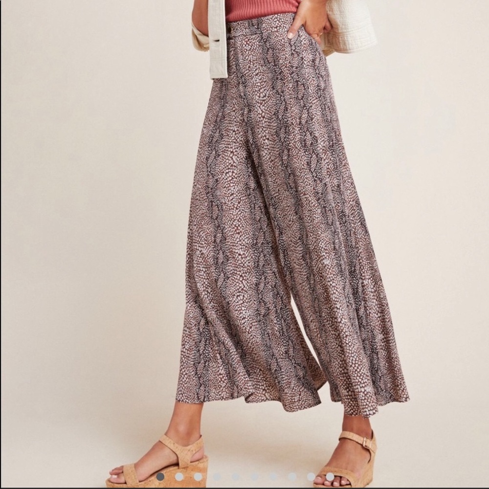 Skirted Wide Leg Pant